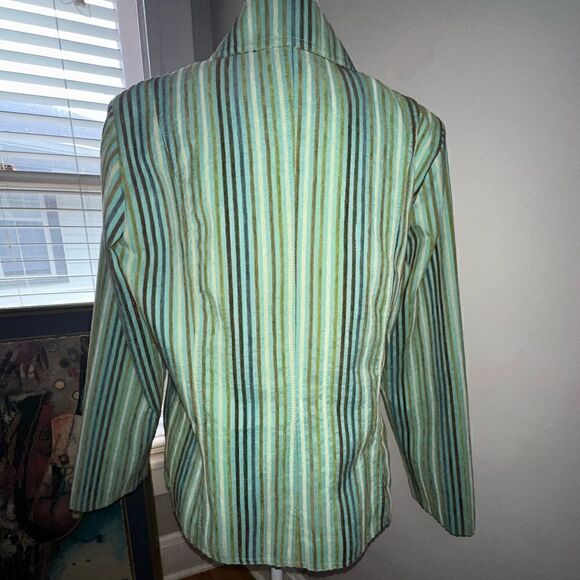 Erin London Multi-Color Blazer Size Large - Picture 7 of 12